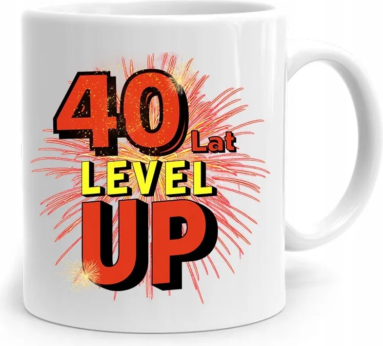 Születésnapra 40 40-es 40-es Bögre Tökéletes Ajándék fényképes nyomtatással