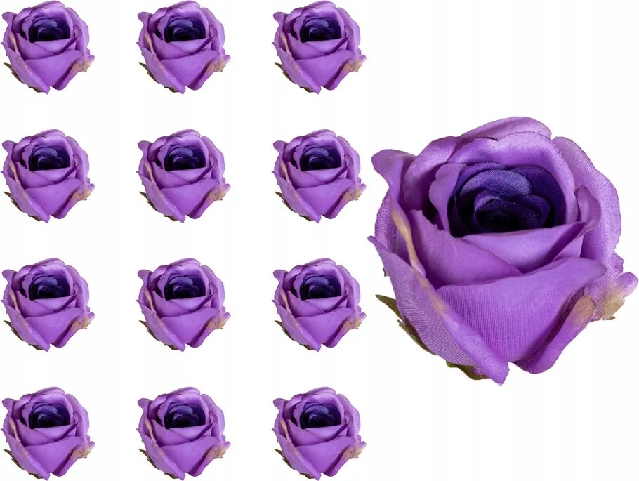 12X Rózsa Mesterséges Nád Csokor