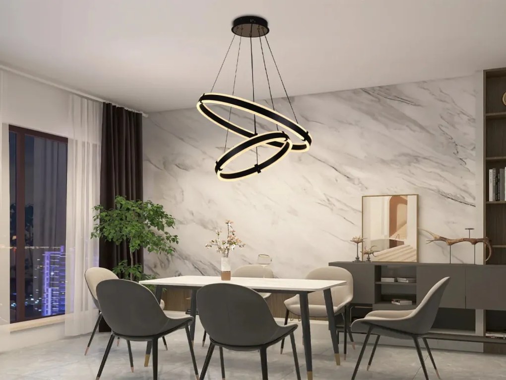 NEDES J4339-B Modern Led Függesztett Lámpa IP20