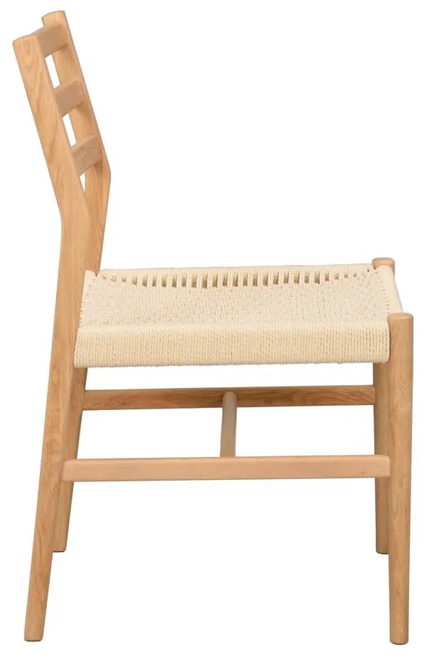 Natúr színű étkezőszék szett 2 db-os Harlan – Rowico