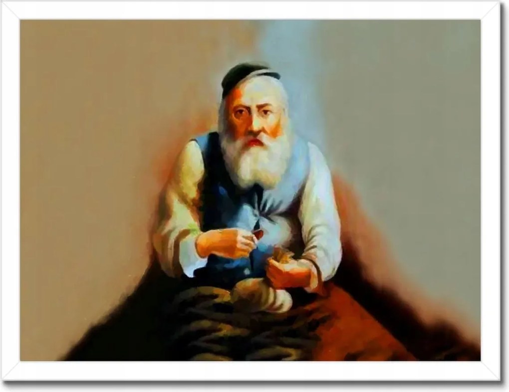 Poszterek keretben 40x30 Zsidó pénzszámoló