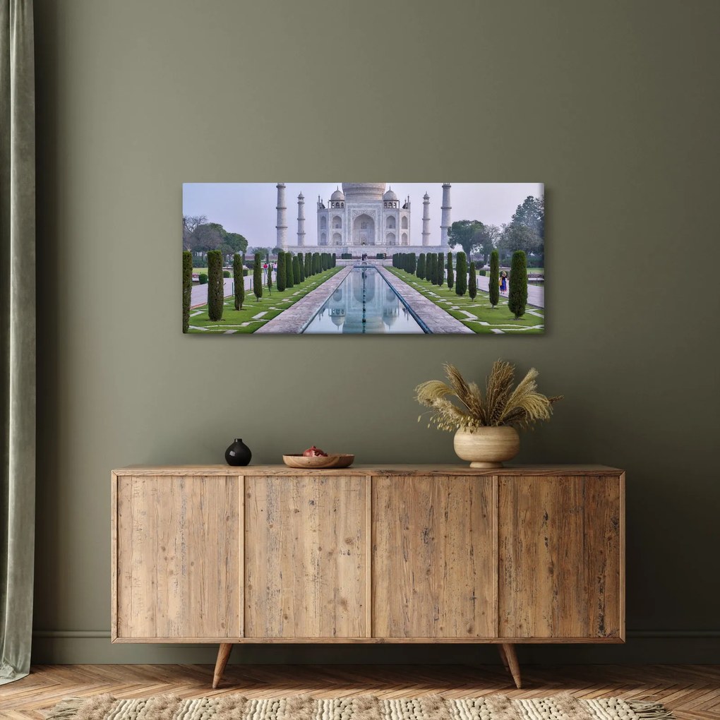 Kép - Taj Mahal napkeltekor (120x50 cm)