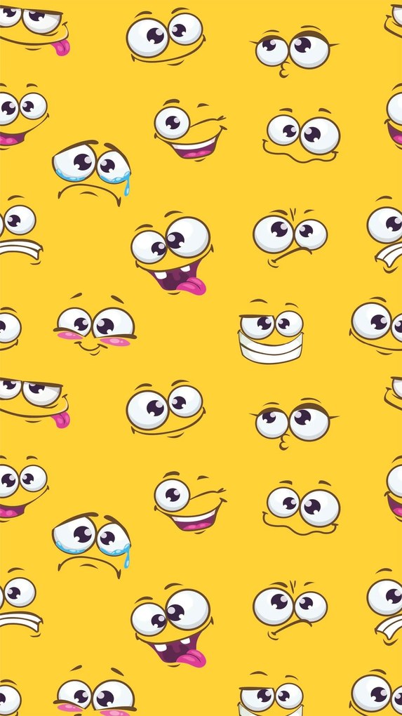 Strandtörölköző SMILE 100x180 cm sárga, 100% mikroszálas