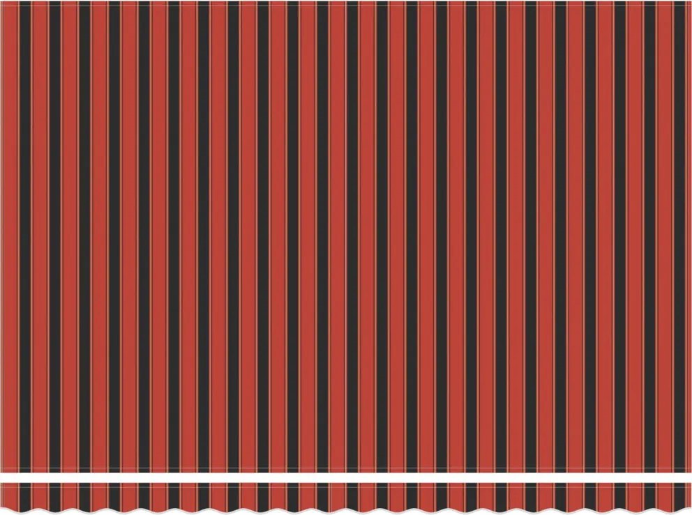 Behúzható napellenző narancssárga és barna 450 × 300 cm