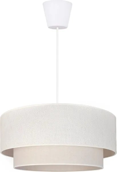 Brilagi - LED kábeles függőlámpa BOHO ECO 1xE27/10W/230V átmérő 40 cm krémszínű