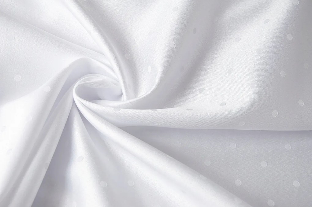 Foltálló asztalterítő szövet fehér 165 cm széles