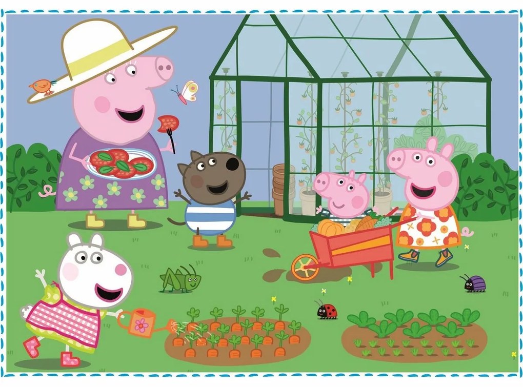 Trefl Puzzle Peppa Malac: Ünnepi emlékek, 4in1
