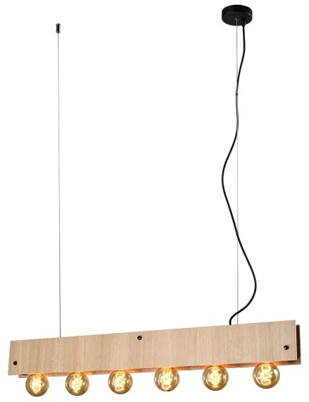 ONLI - Csillár zsinóron ARGO 6xE27/22W/230V bézs