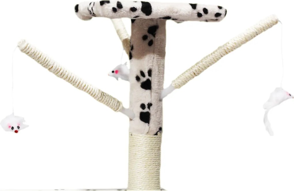 Kaparófa macskáknak Hawaj 138 cm tappancs minta