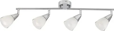 Rabalux beltéri karos spotlámpa e14 4x40w króm/fehér nicolette