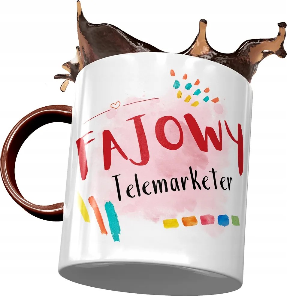 Bordó Bögre Telemarketingesnek Cool Ajándék Nyomtatott Fotóval