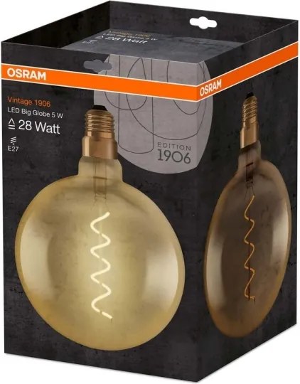 LED Izzó VINTAGE E27/5W/230V - Osram