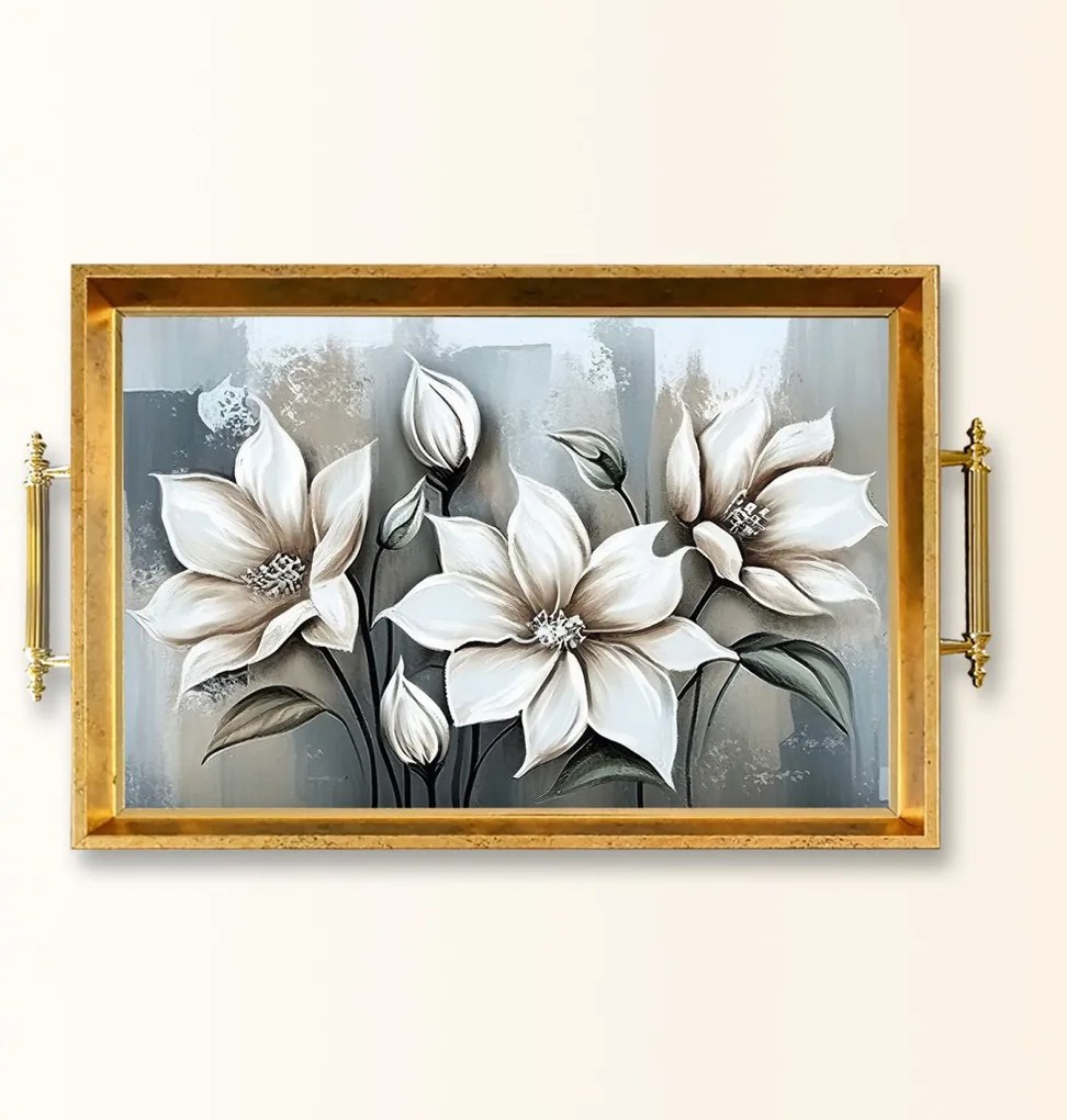 Üveg tálca, 38×24 cm – TPEA9838