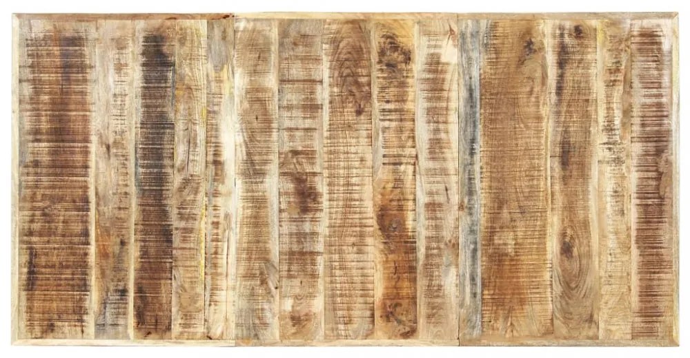 vidaXL tömör mangófa étkezőasztal 180 x 90 x 76 cm