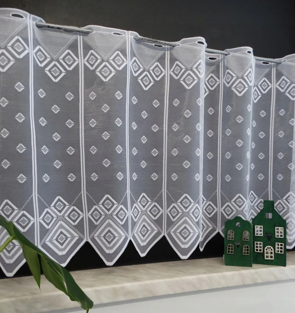 Mg Irigység panel 35116 jacquard fehér 60cm Minőség