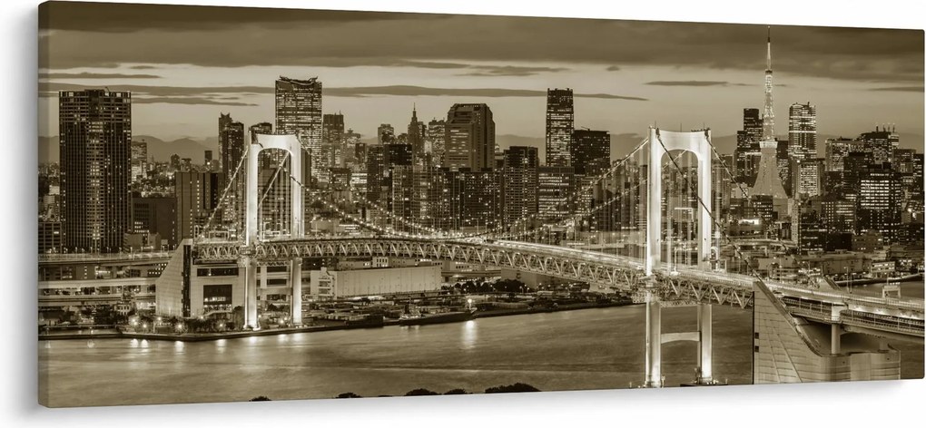 Kép - Az arany város (120x50 cm)