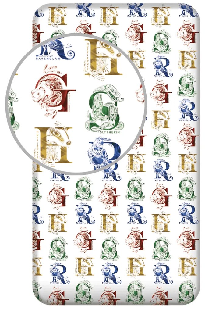Jerry Fabrics Harry Potter HP078 lepedő, 90 x 200cm