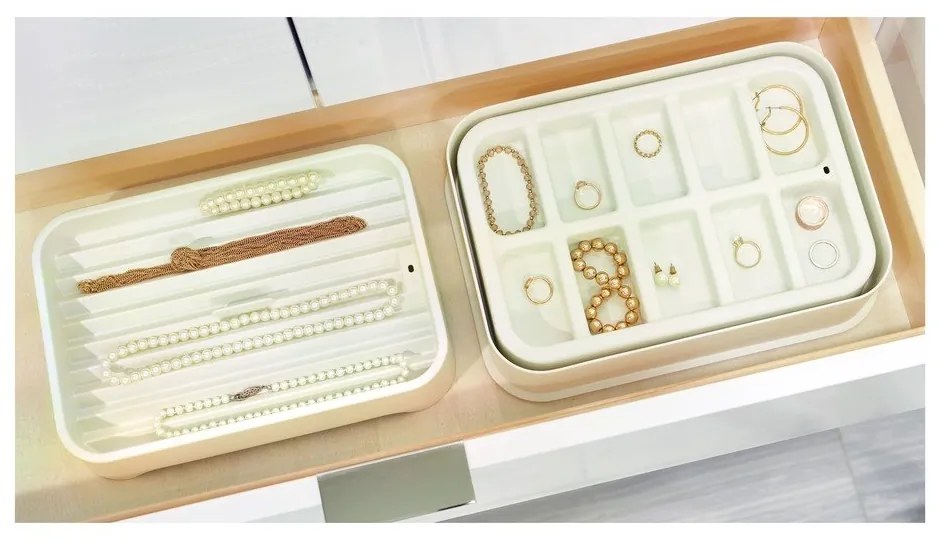 Fehér ékszer rendszerező - iDesign