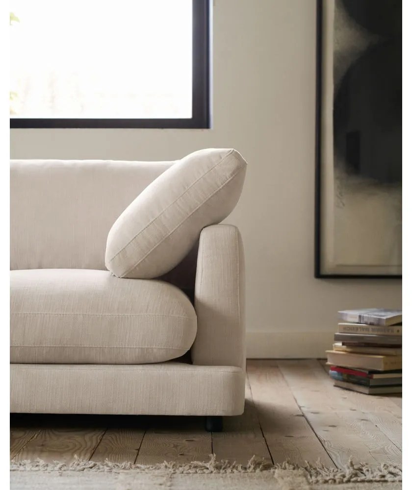 Fehér kanapé 210 cm Gala – Kave Home