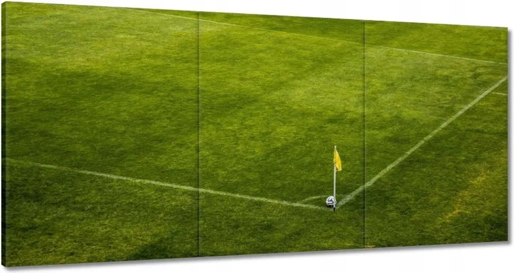 Vászonkép 60x30 Focipálya
