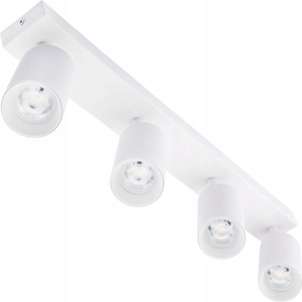 Lámpa Qualis Spot Mennyezeti Fali lámpa Halogén lámpatest Fehér