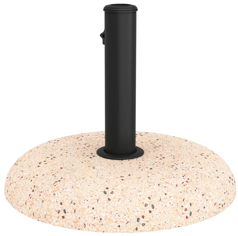 Napernyő alap 37/42/52/58 mm-es oszlopokhoz, Sárga beton, 20 kg
