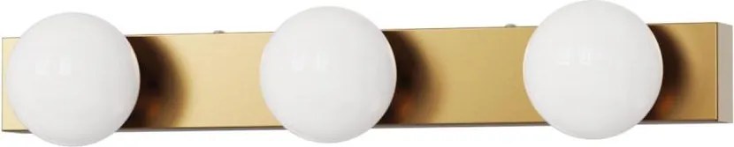 Brilagi - LED fürdőszobai tükörvilágítás HOLLYWOOD 3xLED/3W/230V IP44 arany