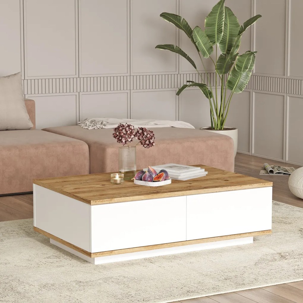 Atlantic Pine White konferenciaasztal