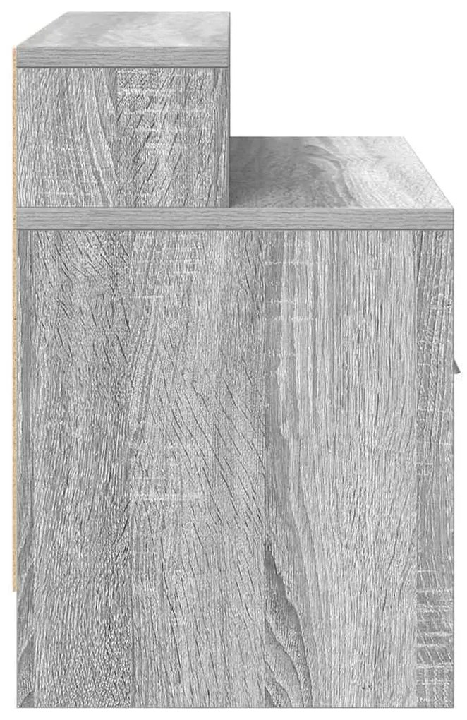 éjjeliszekrények fiókos 2 db szürke sonoma 51 x 31 x 47 cm