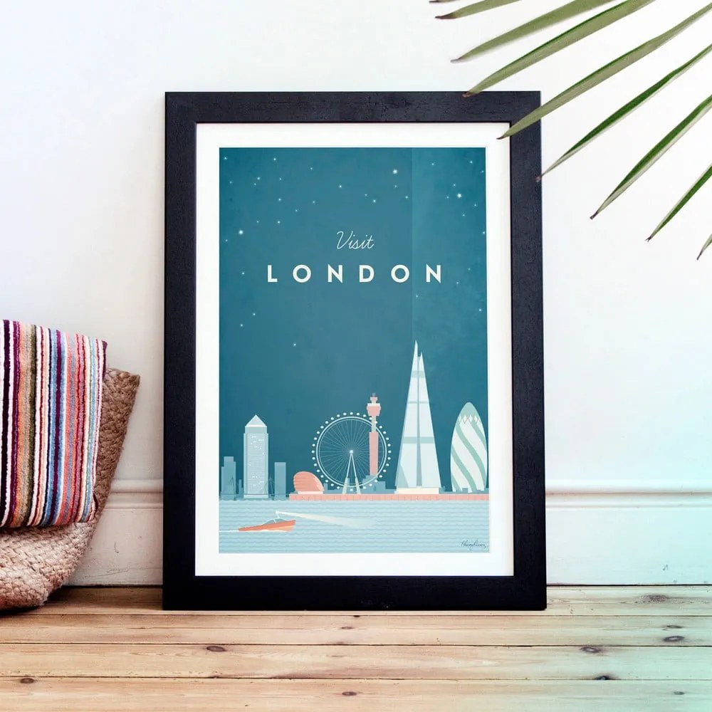 Poszter London, 30x40 cm - Travelposter
