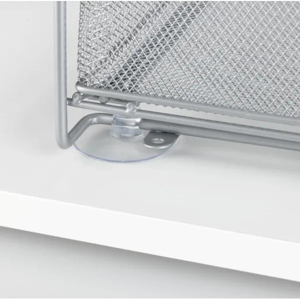 WENKO 53140800 - GIOMA polc 35x33,5 cm ezüst