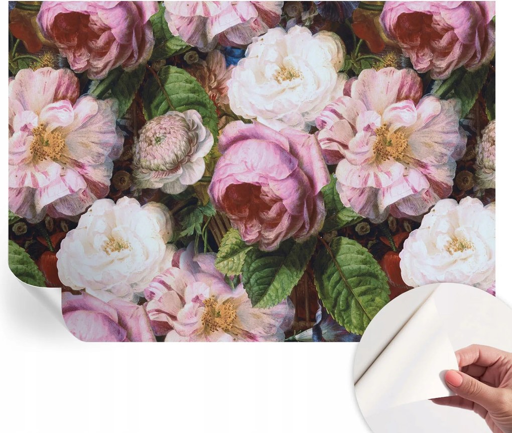 Öntapadós Mosható Fali Fotótapéta Virágos elegancia 208x146 cm