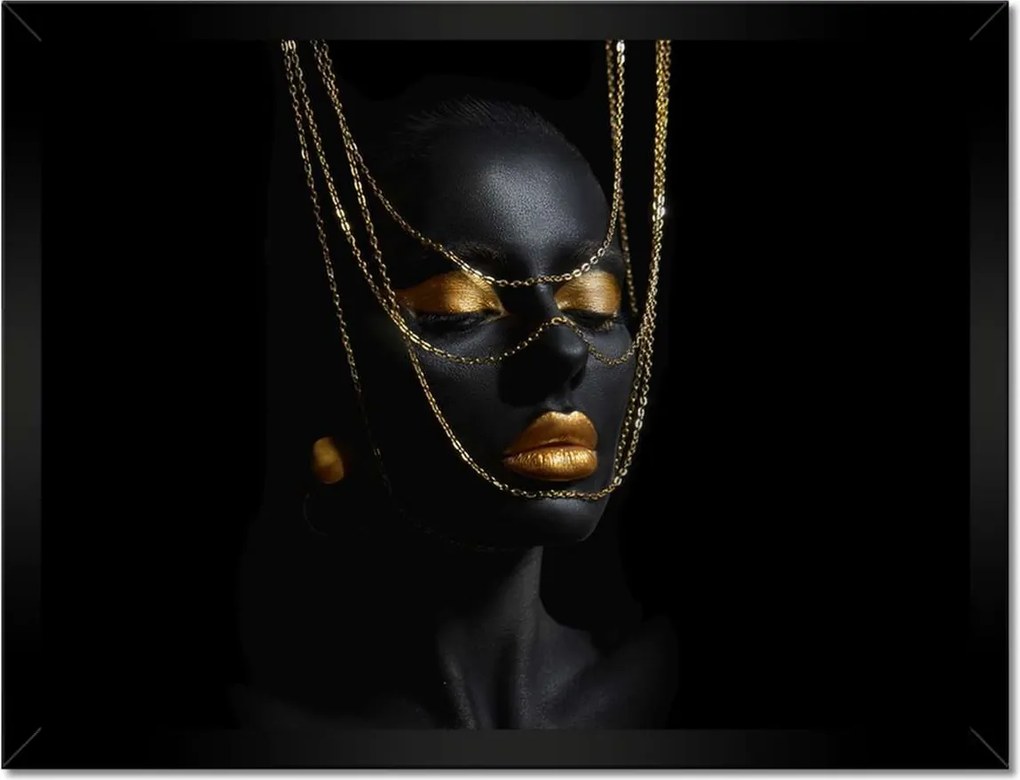 Poszterek keretben 40x30 Arannyal bevont fej