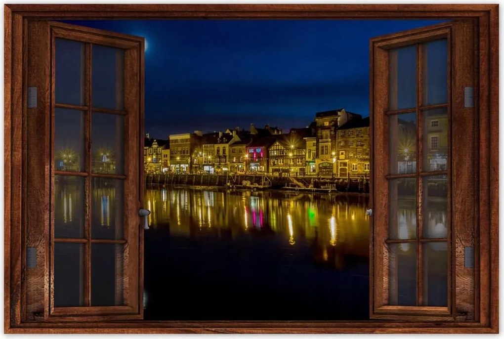 Poszterek 90x60 Tengerparti város