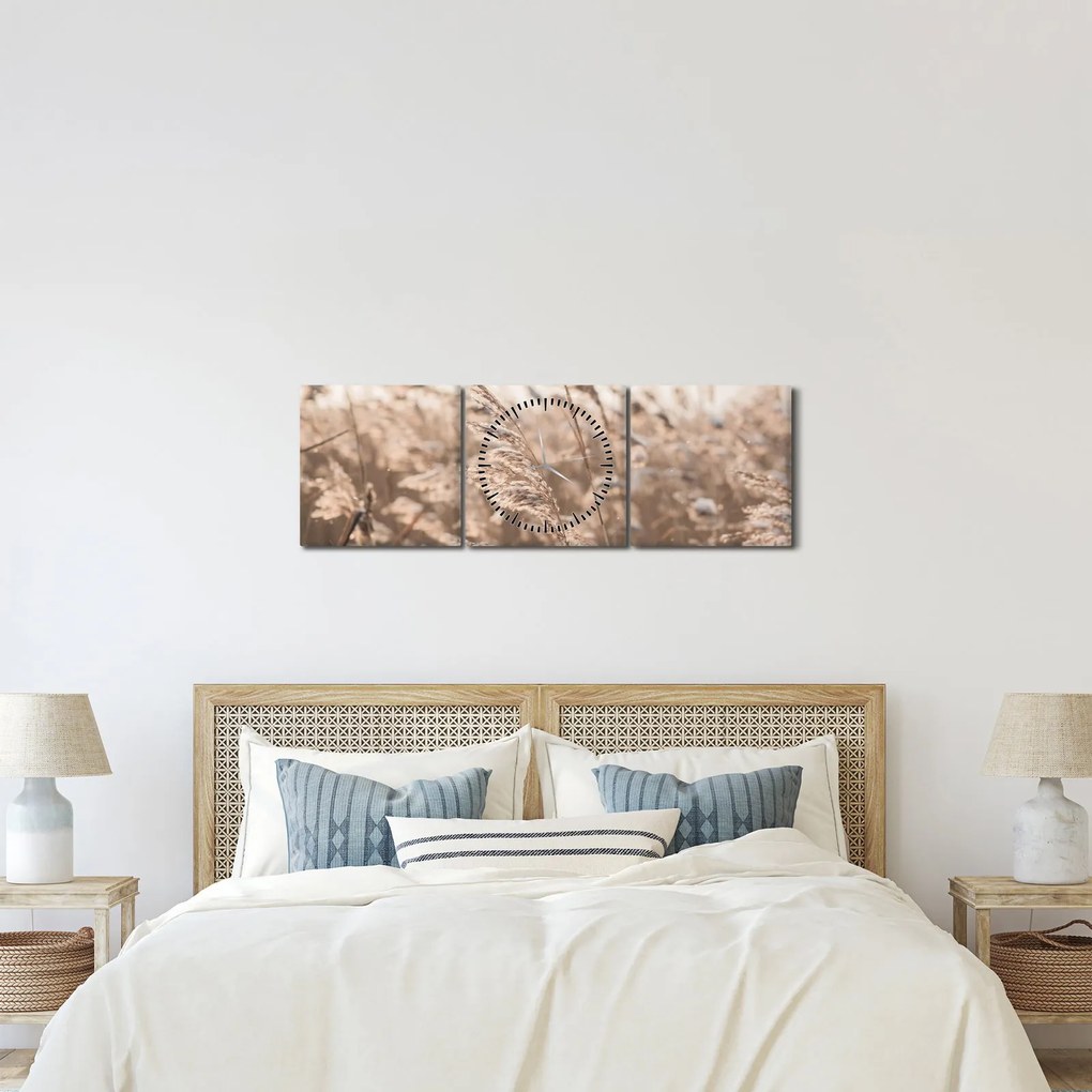 Kép - Réti szellő (órával) (90x30 cm)