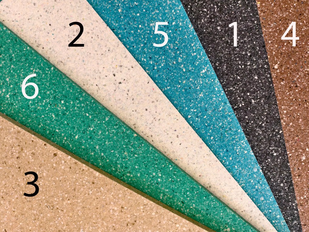 Elitexa extra sűrű színes öntapadós hangelnyelő panel - 50x100x2cm , 4 barna