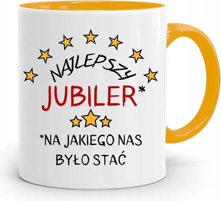 Ékszerésznek Bögre Sárga Legjobb Ékszer Ajándék fényképes nyomtatással