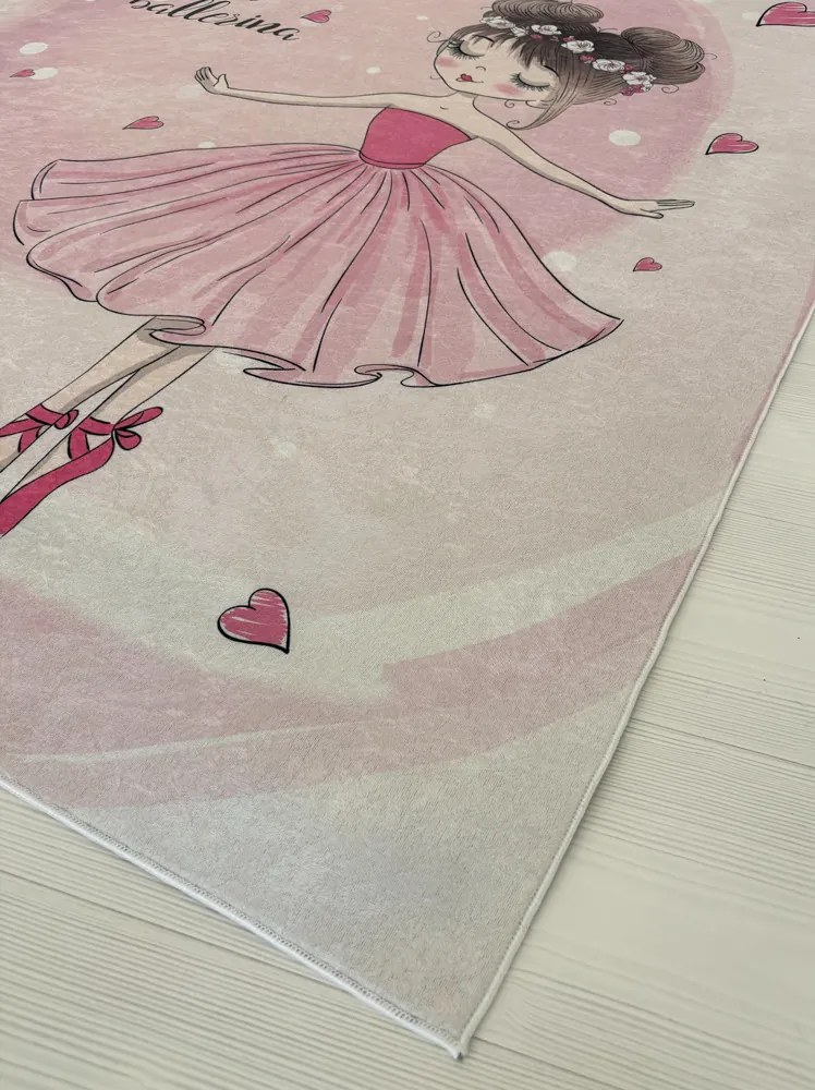 Balerina mintás gyerekszőnyeg 70x140 cm