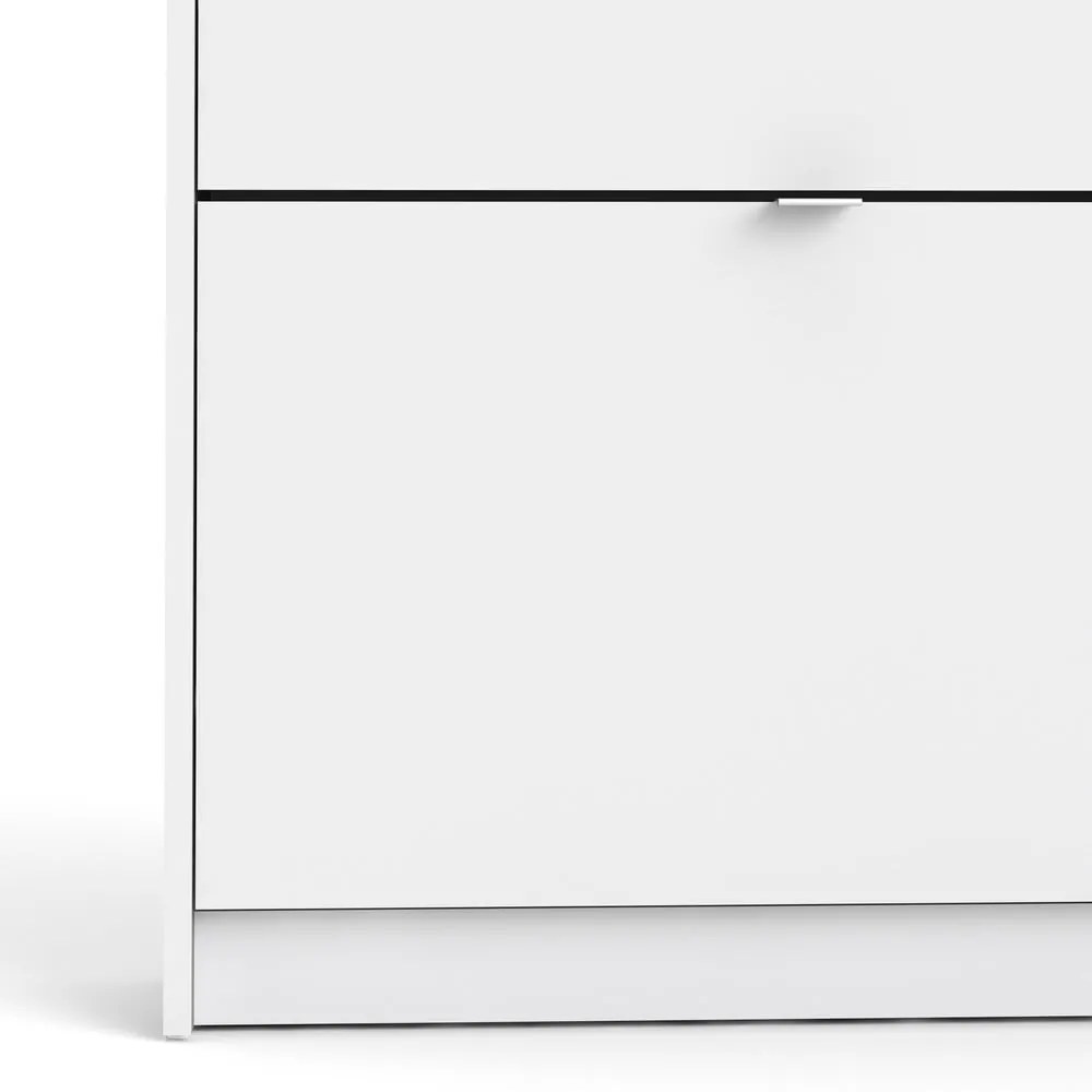 Fehér billenő ajtós cipőtartó Shoes – Tvilum
