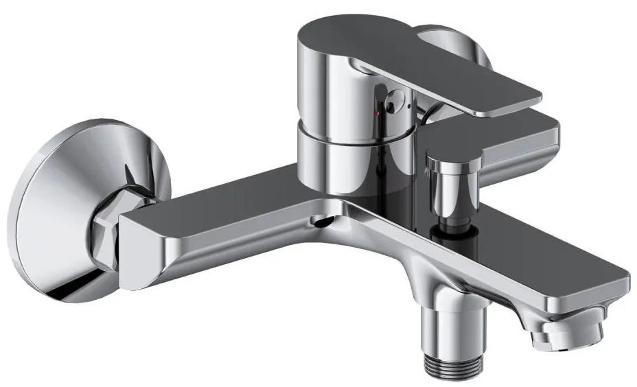 Ravak X070485 - SOLAR kádcsaptelep, fényes króm