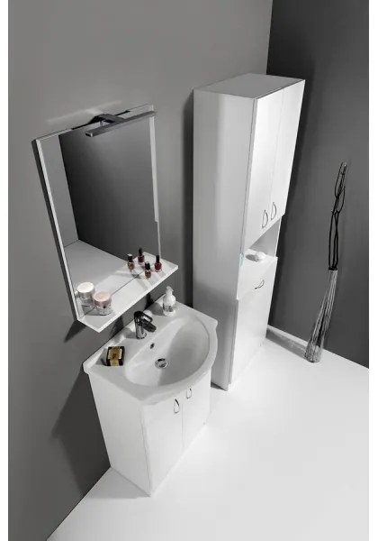 Aqualine - BETA tükör 50x70 cm fehér