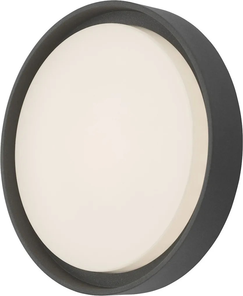 DAR LIGHTING RAL5039 RALPH Modern Kültéri Fali Lámpa Fehér, Szürke LED IP65