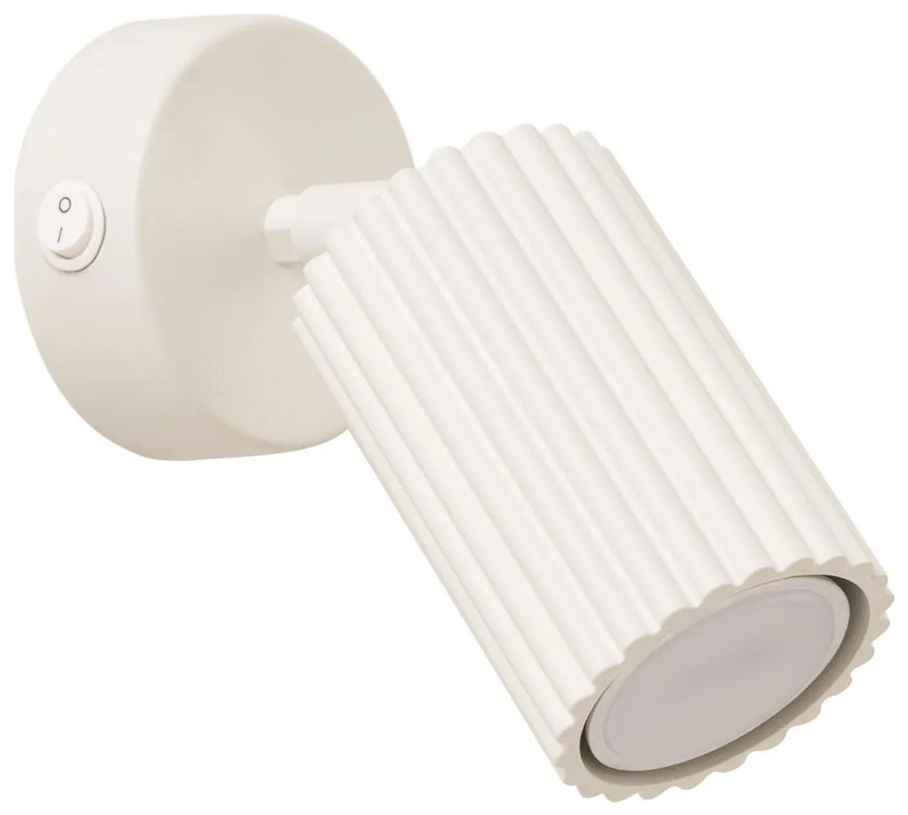 Sollux SL.1598 - Fali spotlámpa KARBON 1xGU10/10W/230V krémes