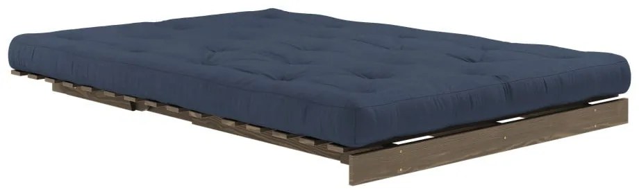 Sötétkék kinyitható kanapé 140 cm Roots – Karup Design
