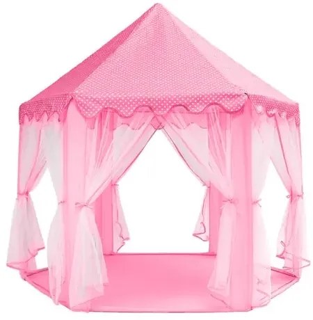 KRUZZEL Gyerek sátor palota - Rózsaszín