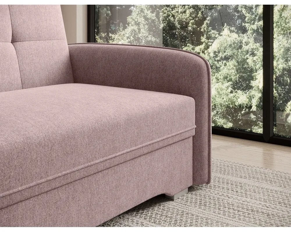Rózsaszín fotel Laine – ELTAP