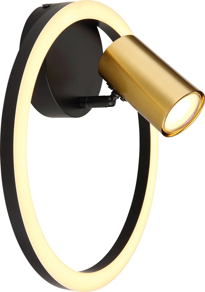 Fali Lámpa Matt fekete MARRIE GLOBO-57033-1