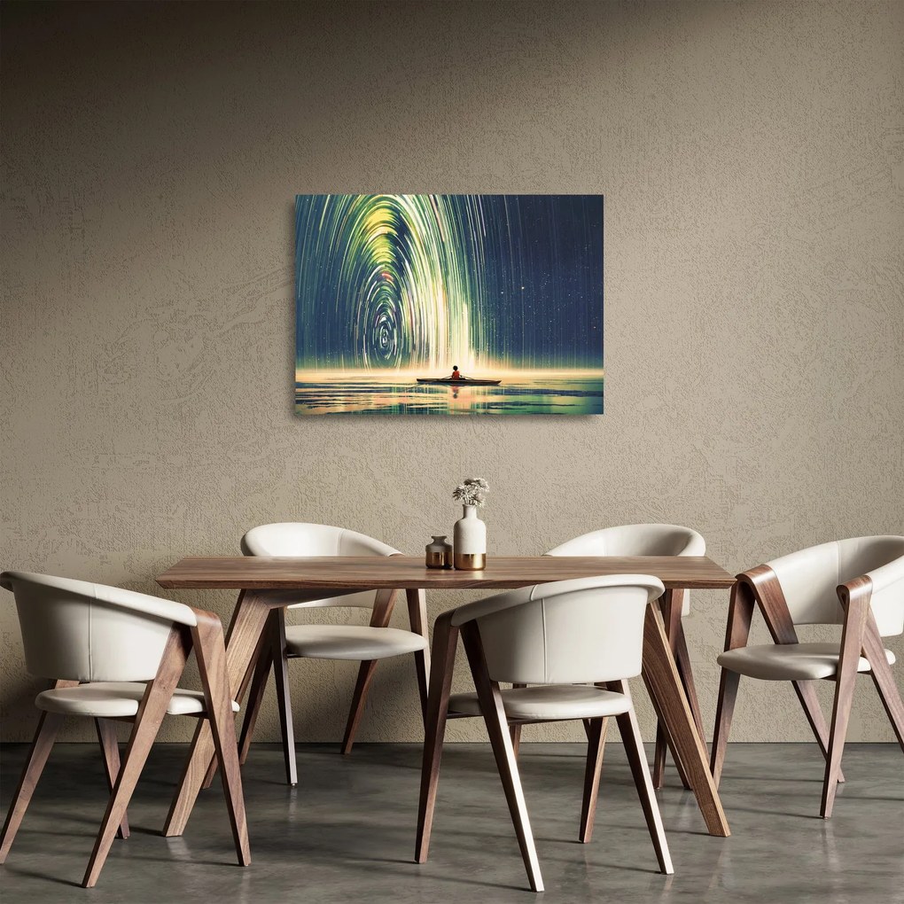 Kép - Az univerzum közepe (üvegen) (70x50 cm)