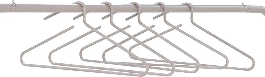 Szürkésbarna acél ruhatartó állvány 118x160x57 cm Hang-On – Spinder Design