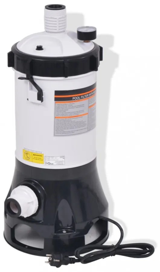 medence szűrőszivattyú 185 W, 4,4 m³/h